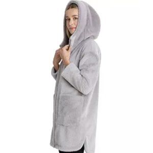 🌟LAST CALL! BCBGeneration Hooded Faux-Fur Coat
